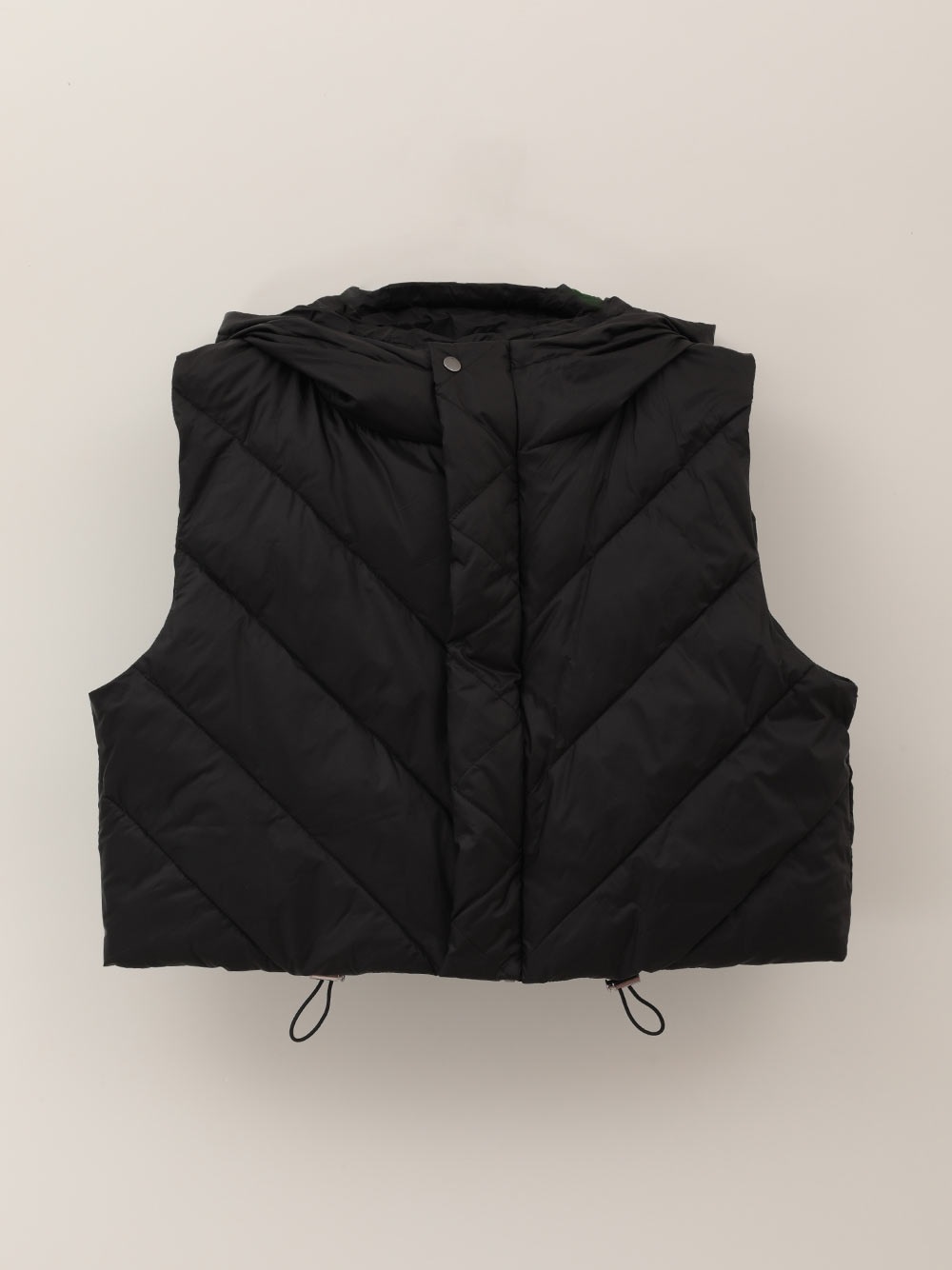 Short Hood Vest(00ブラック-フリー)