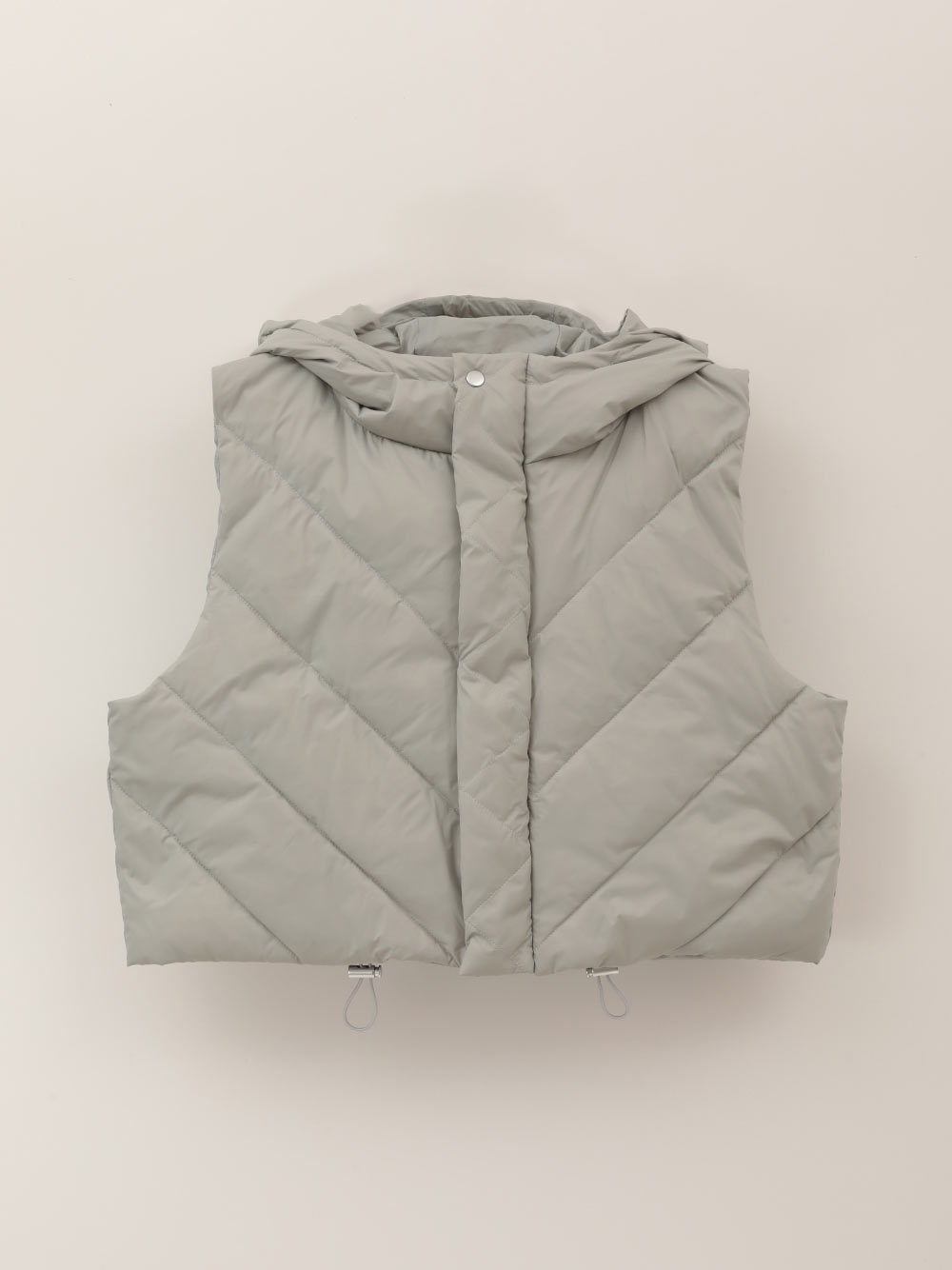 Short Hood Vest(12ライトグレー-フリー)