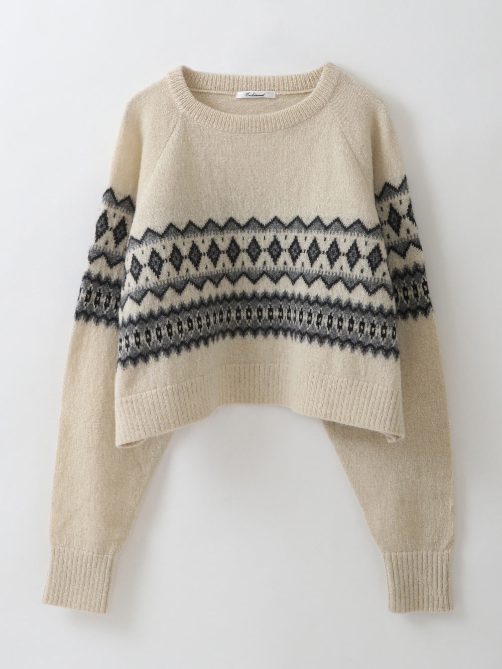Nordic Knit Pullover(01オフホワイト-フリー)