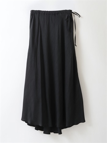 Cupro Fibril Skirt(00ブラック-フリー)