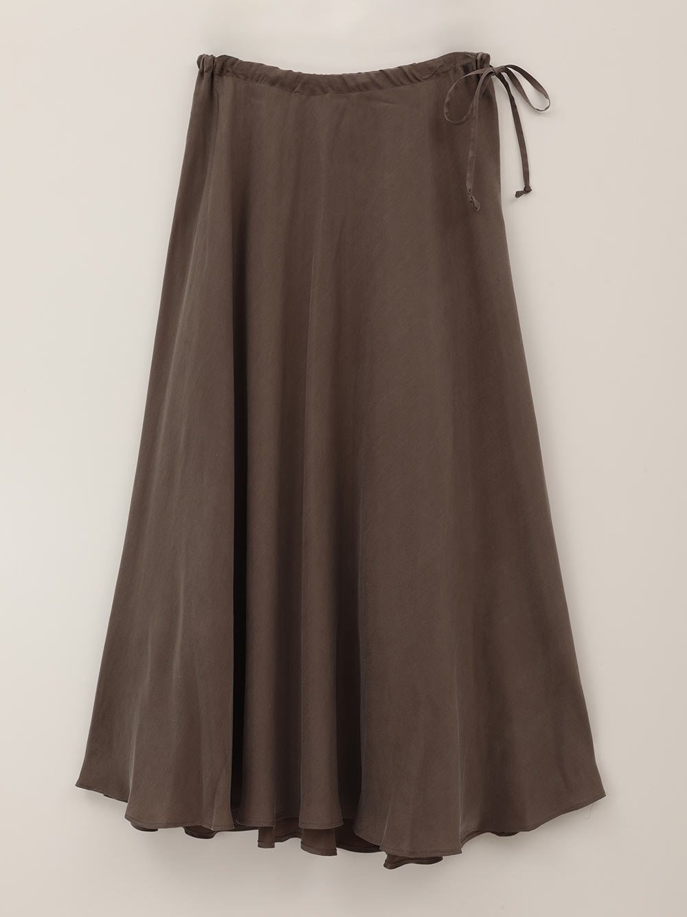 Cupro Fibril Skirt(63カーキ-フリー)