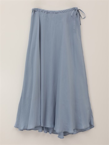 Cupro Fibril Skirt(71ブルー-フリー)