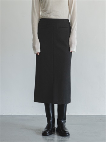 Cashmere Blend Tight Skirt