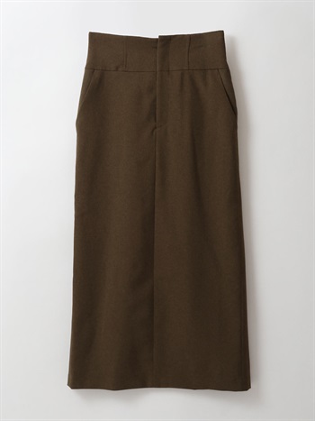 High Waist Tight Skirt(63カーキ-２)