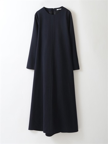 Woolblend Long Dress(96ストライプ-フリー)
