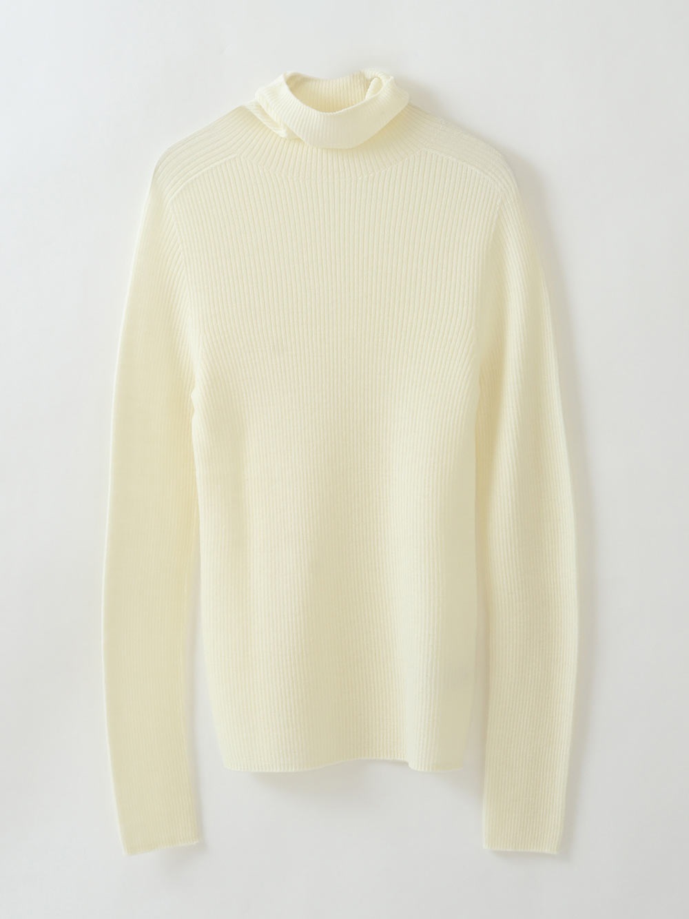 Wool High Neck Pullover(01オフホワイト-フリー)