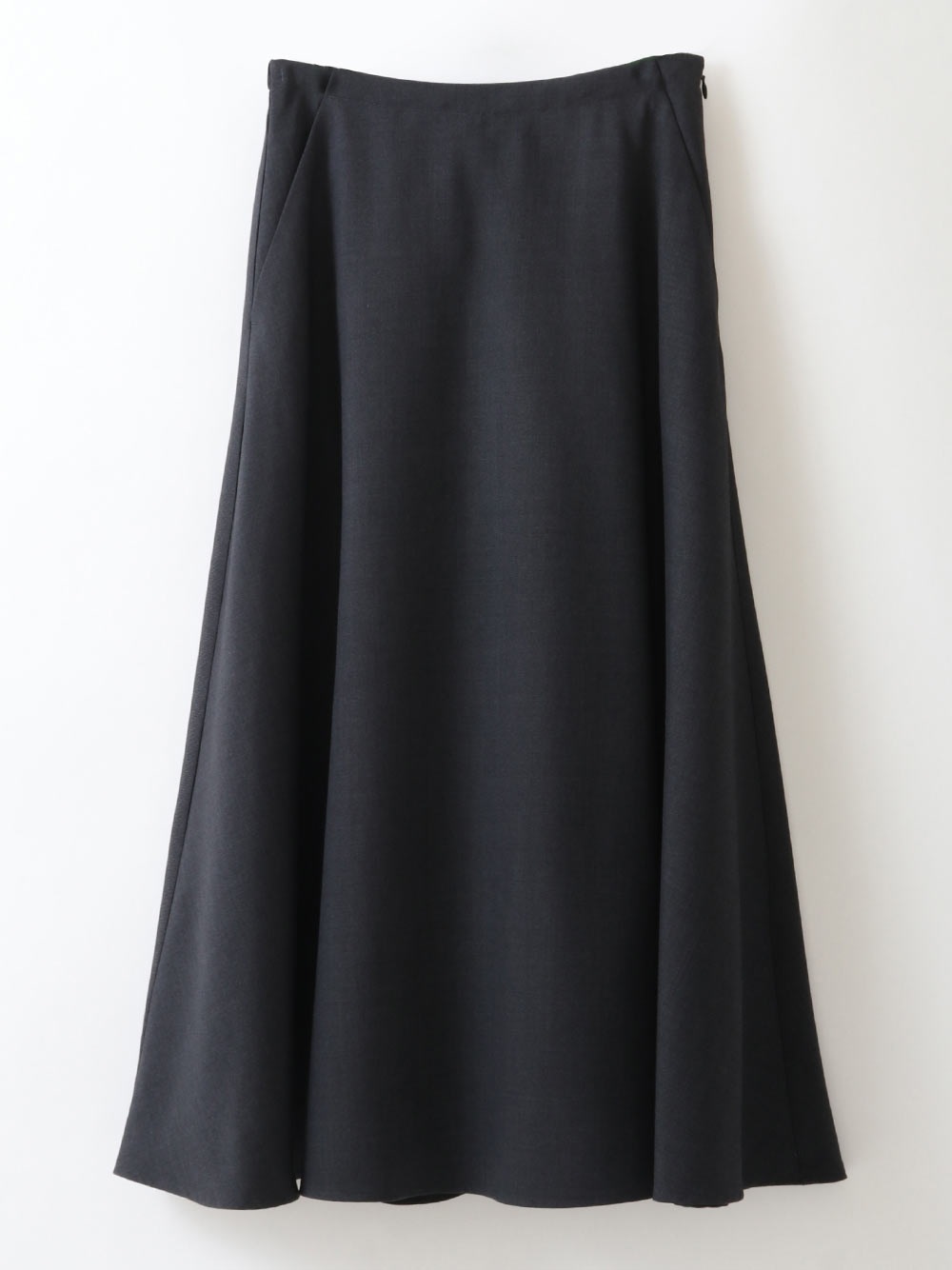 Woolblend A-line Skirt(10チャコールグレー-フリー)
