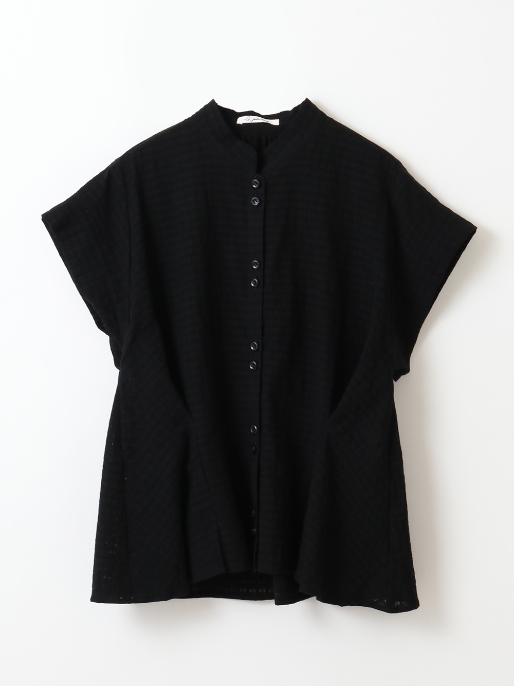 Front Tuck Shirt(00ブラック-３６号)