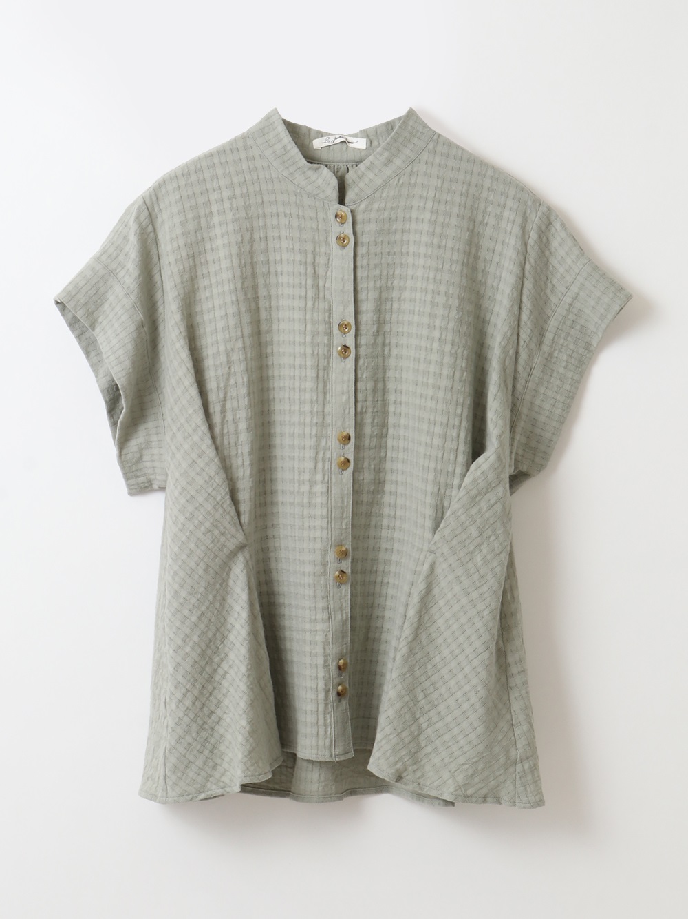Front Tuck Shirt(63カーキグリーン-３６号)