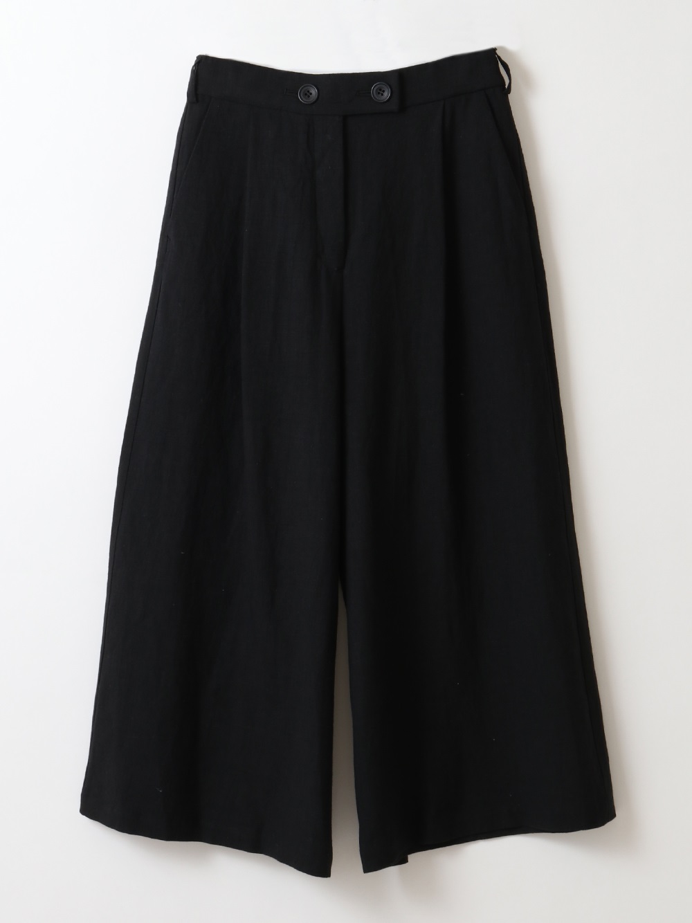 Linen Wide Pants(00ブラック-３６号)