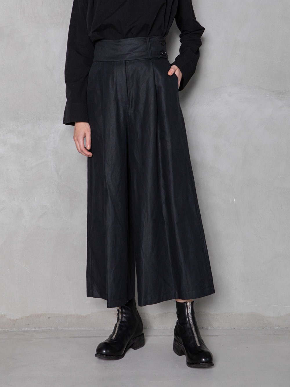 Belted Flare Pants