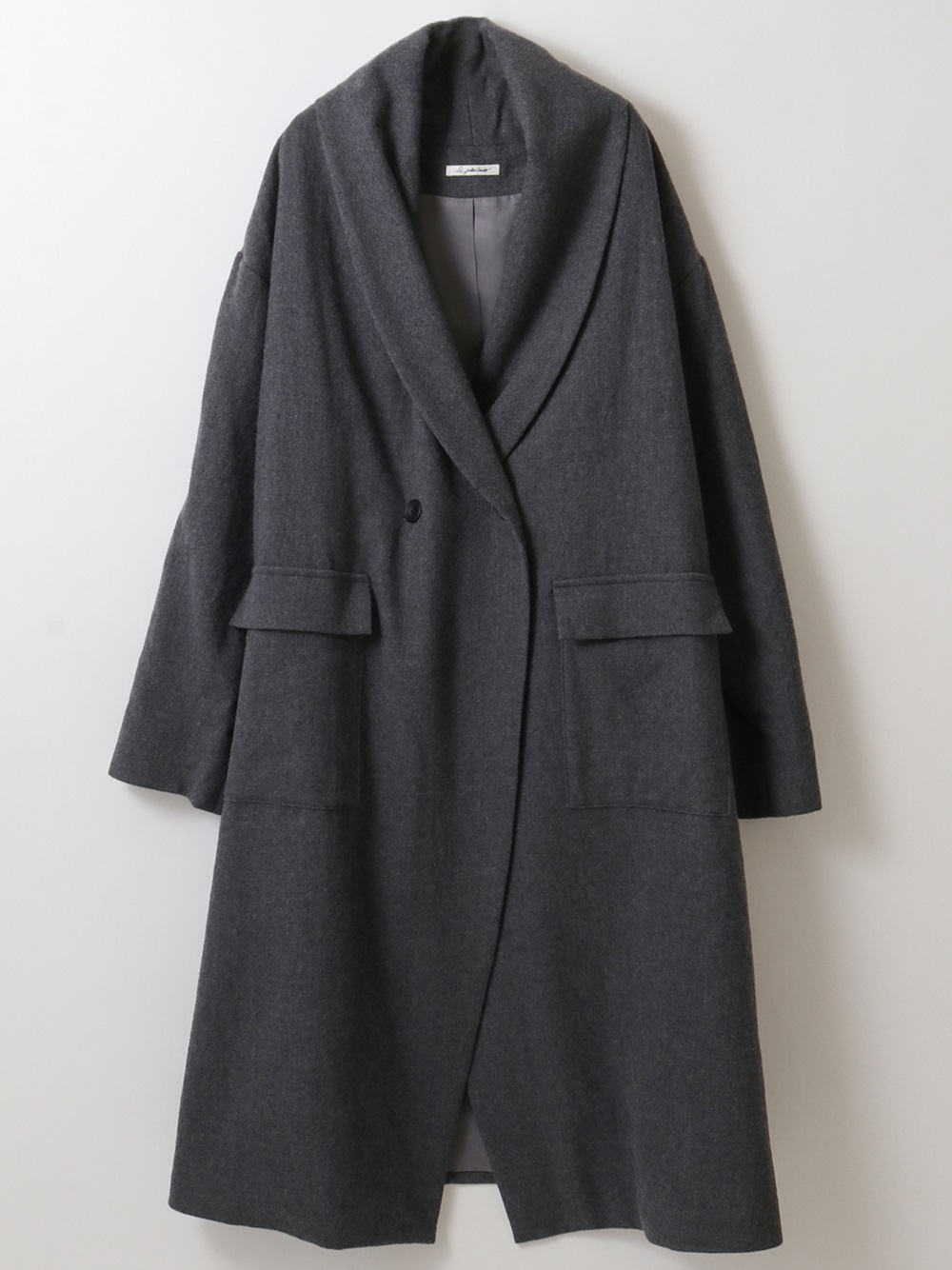 Drape Collar Coat(11グレー-３６)