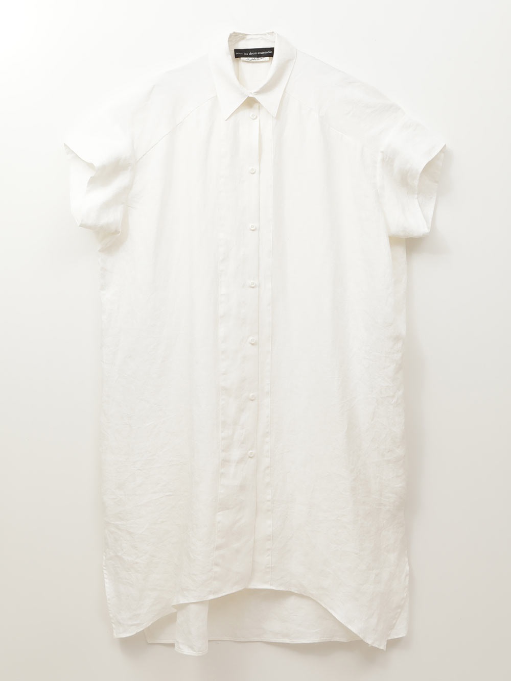 Short Sleeve Shirt Dress(02ホワイト-３６)