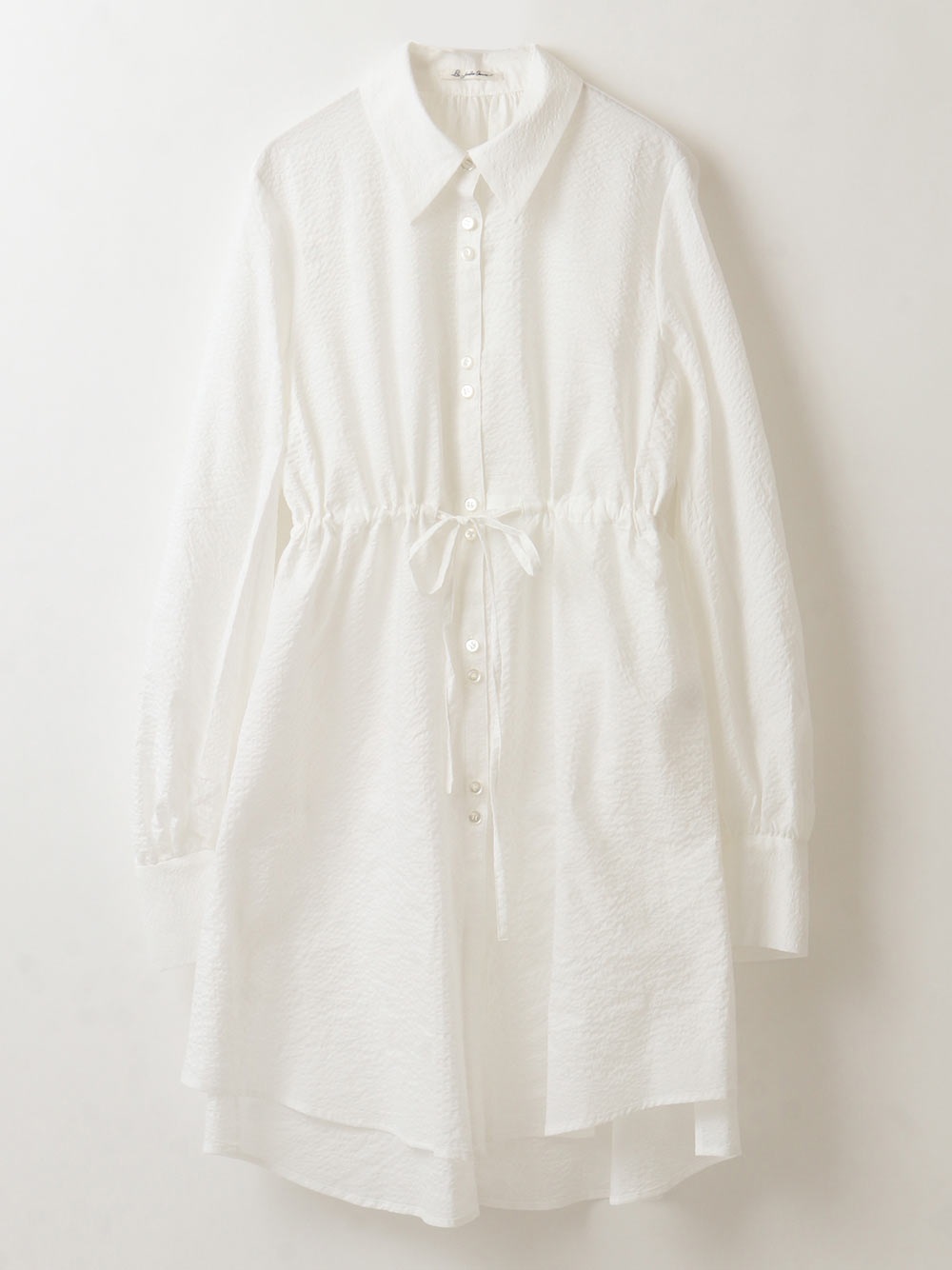 Drawstring Shirt(02ホワイト-３６)
