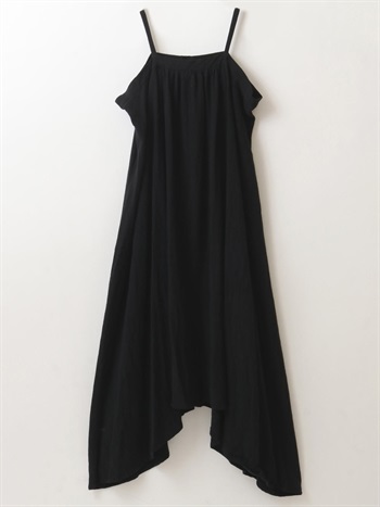 Linen Viscose Dress(00クロ-３６)