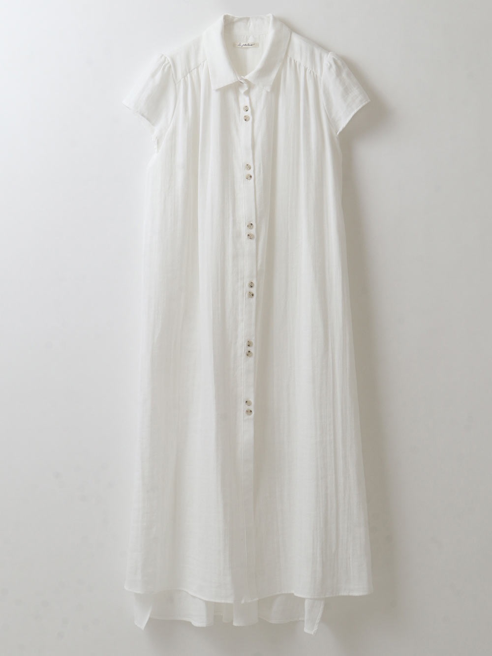 French Sleeve Shirt Dress(01オフホワイト-３６)