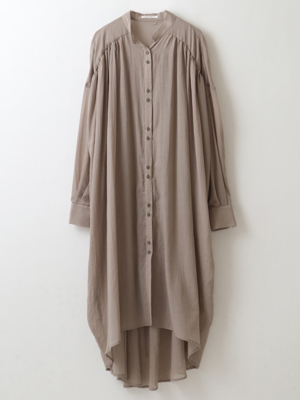 Sheer Shirt Dress(12ライトグレー-３６)