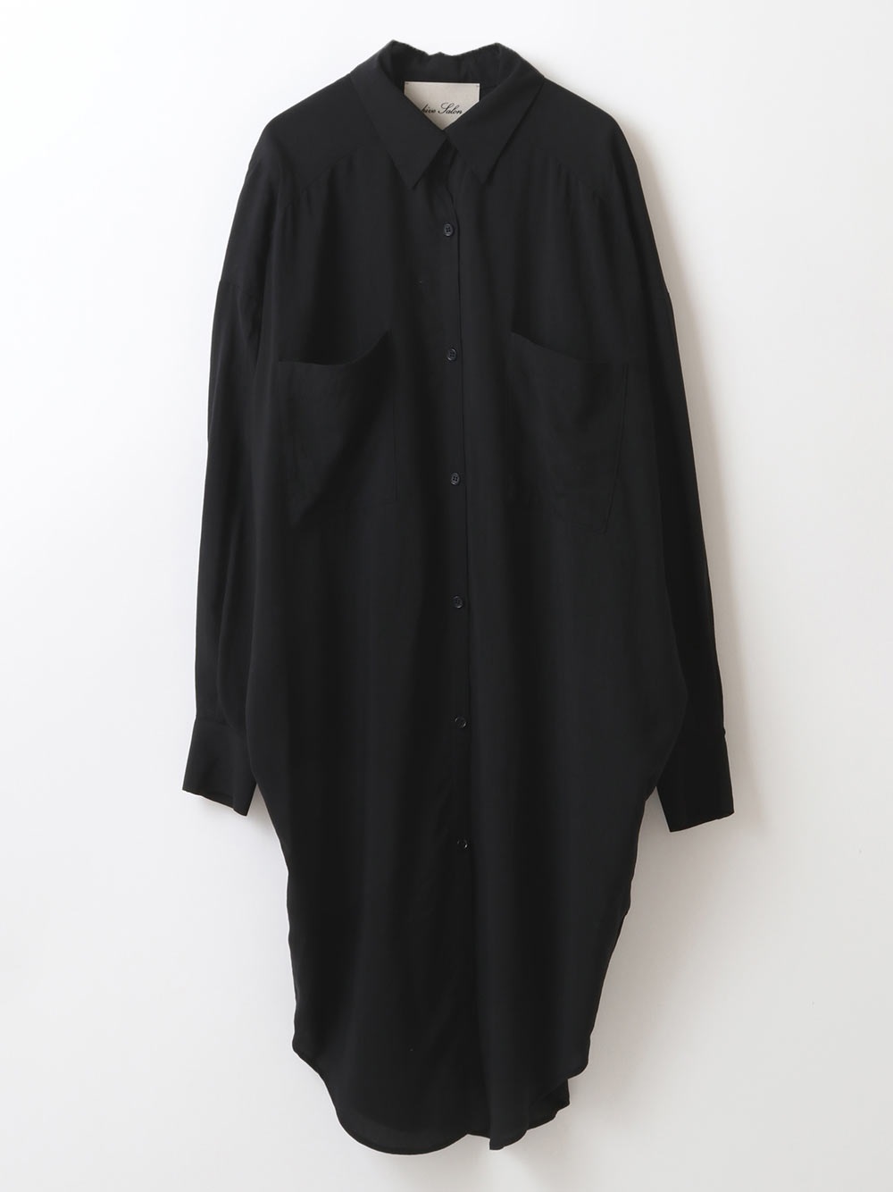 Tencel Shirt Dress(00クロ-Ｓ)