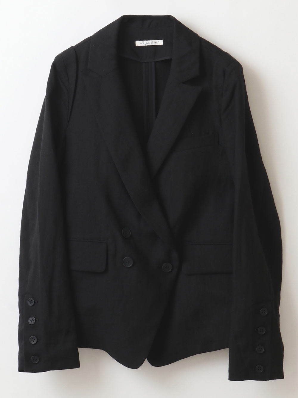 Linen Double Jacket(00クロ-３６)