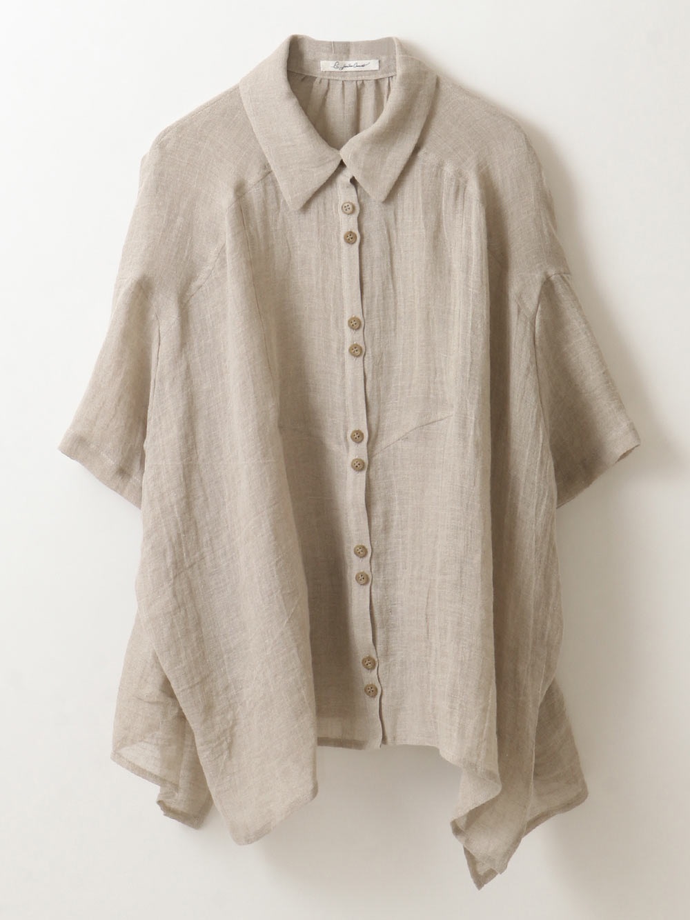 Linen Bosom Shirt(82ベージュ-３６)