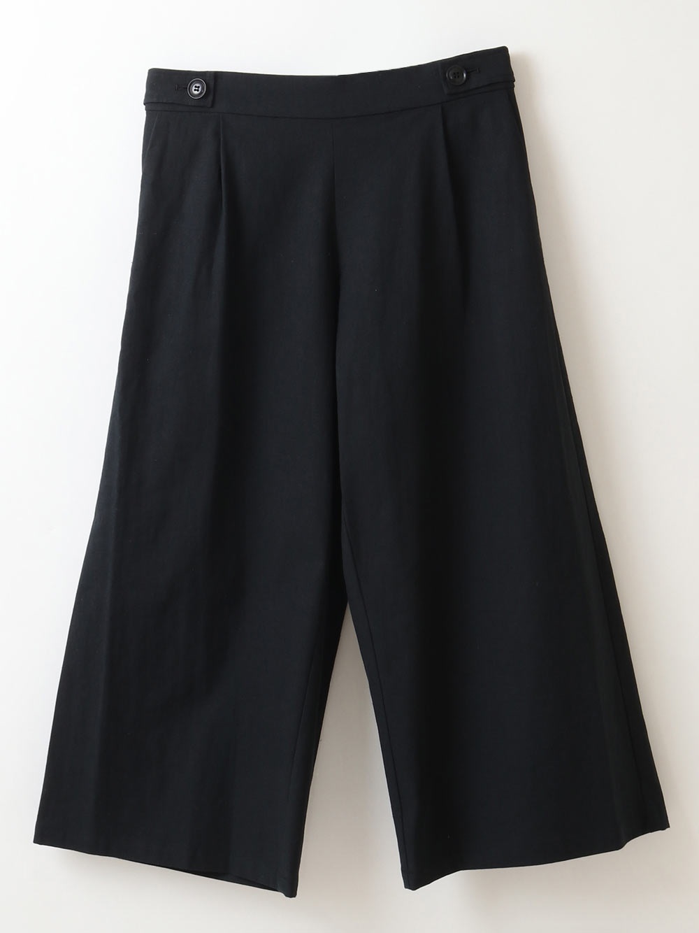 Cotton Linen Wide Pants(00クロ-Ｓ)