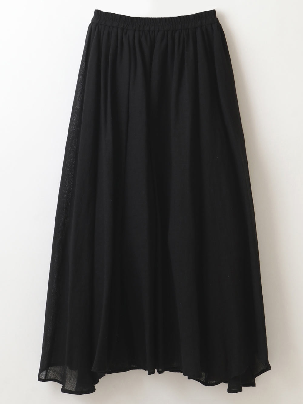 Linen Flare Skirt(00クロ-３６)