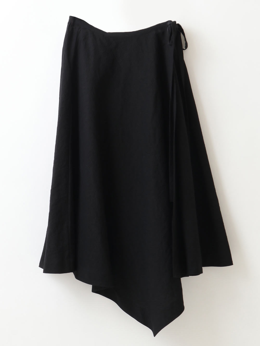 Asymmetric Wrap Skirt(00クロ-３６)