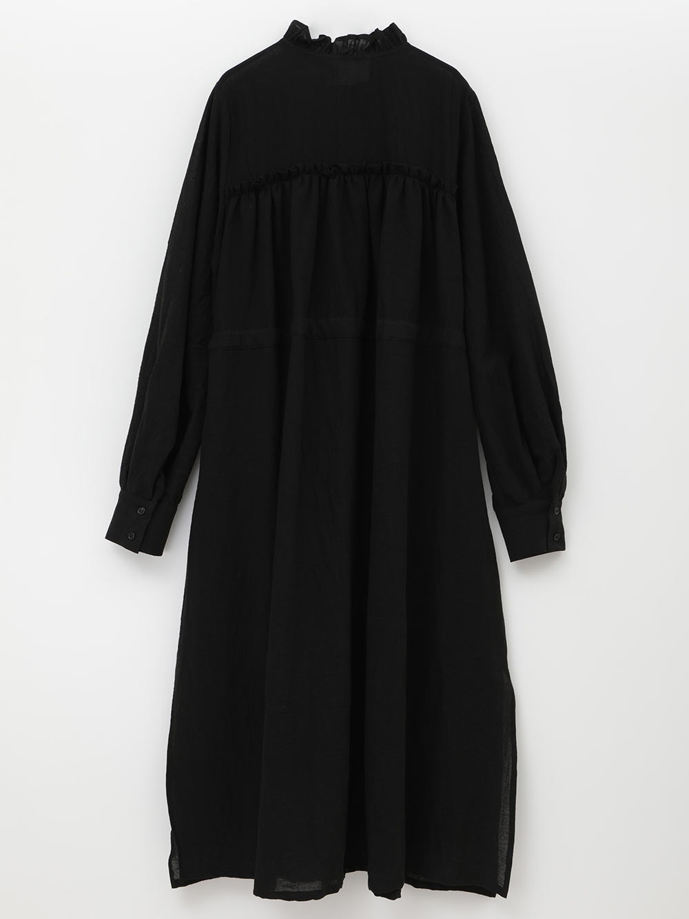 C/L Frill Shirt Dress(00ブラック-３６)
