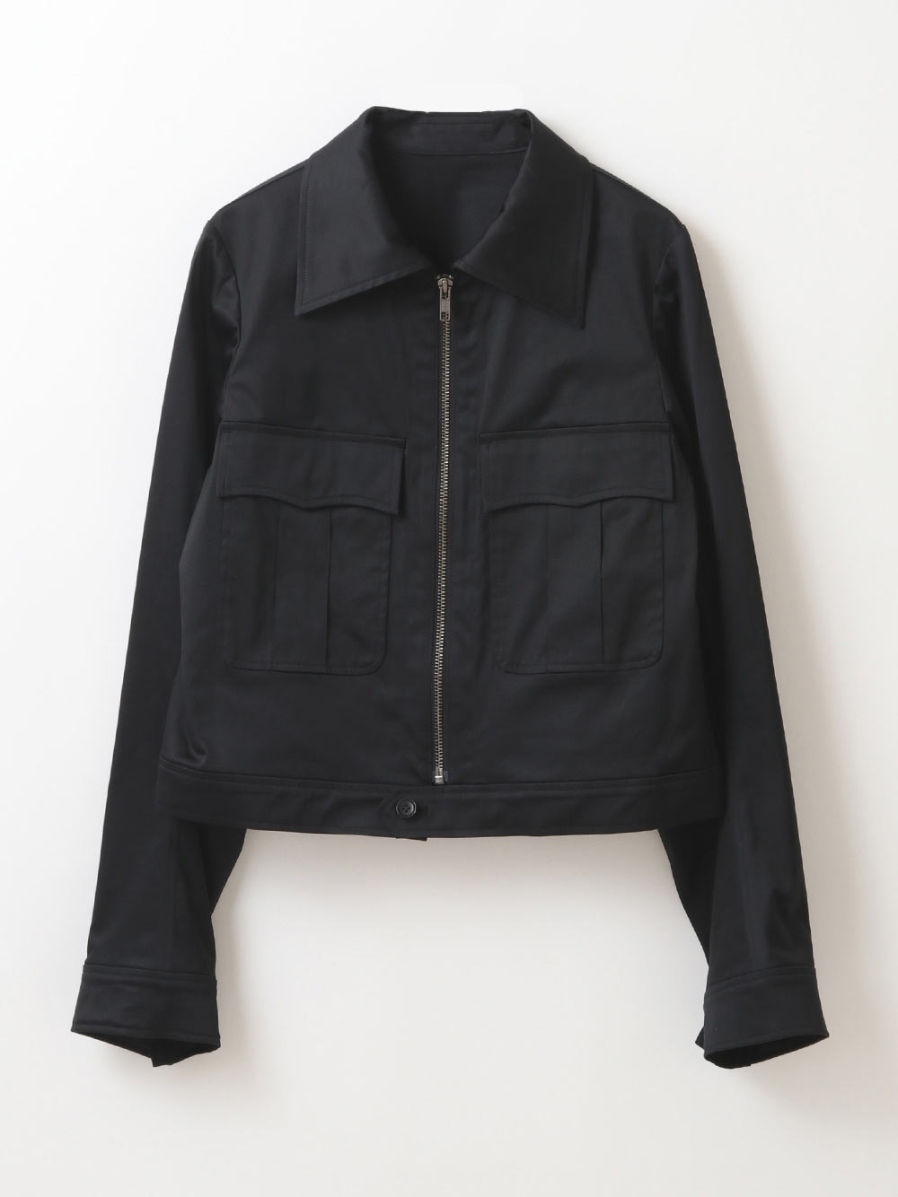 Zip Shirt Jacket(00ブラック-フリー)