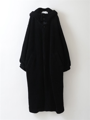 Oversized Hood Coat(00ブラック-フリー-[Preorder] 12月上旬頃のお届け)