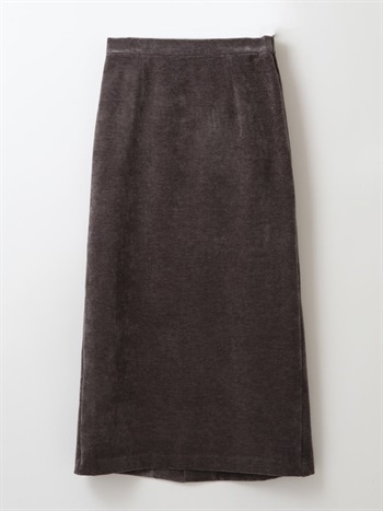 Crushed Velour Skirt(11グレー-フリー)