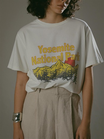 REMI RELIEF　Tシャツ［YOSEMITE］(02ホワイト-フリー)