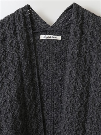 fl lanel garden cable knit(cream)ounce韓国